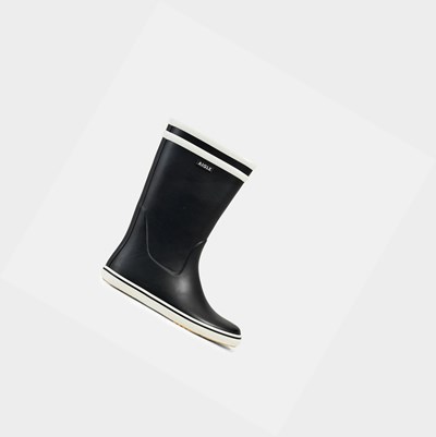 Black Aigle Rubber Women's Seaside Boots | BNS829317