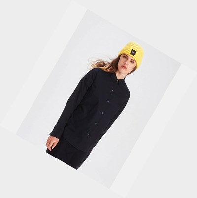 Black Aigle The Essential Long-sleeved Shirt In 100% Organic Cotton Women's Shirts | UTQ439186